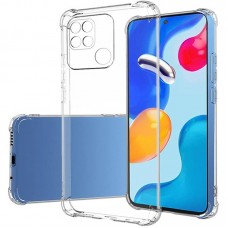 TPU чохол GETMAN Ease logo посилені кути Full Camera для Xiaomi Redmi 10C  Безбарвний (прозорий) - 00000078997_1
