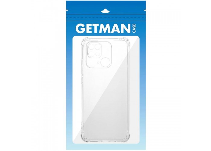 TPU чохол GETMAN Ease logo посилені кути Full Camera для Xiaomi Redmi 10C