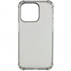 TPU чохол GETMAN Ease logo посилені кути для Apple iPhone 14 Pro Max (6.7")  Сірий (прозорий) - 00000055634_2
