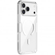 TPU чохол Nillkin Nature Pro Magnetic для Apple iPhone 17 Pro (6.3")  Безбарвний (прозорий) - 00000081044_1