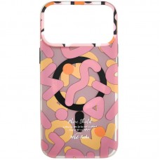 TPU чохол Pastel Chaos with MagSafe для Apple iPhone 17 Pro (6.3")  Pink - 00000081246_4