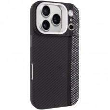 TPU чохол Pixel Craft with MagSafe для Apple iPhone 17 Pro (6.3")  Carbon Line - 00000081434_1