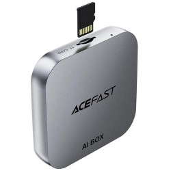 Адаптер Acefast QC2 AI Box car wireless CarPlay/Android Auto  Metal gray - 00000086055_1
