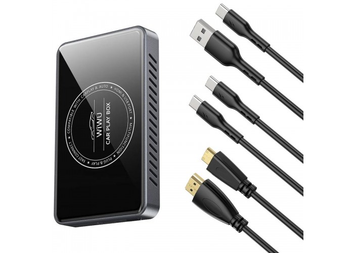 Адаптер WIWU Wi-CP004 Play box car wireless CarPlay (iOS + Android)