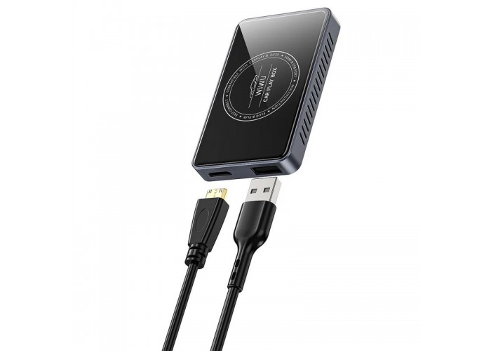 Адаптер WIWU Wi-CP004 Play box car wireless CarPlay (iOS + Android)