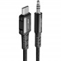 Аудіо кабель Aux Acefast C1-08 (Type-C to AUX 3.5mm) (1m)