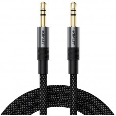 Аудіо кабель Aux Acefast J10 (1m)  Black - 00000085435_1