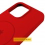 Чохол Silicone Case Full Protective (AA) V2 with MagSafe для Apple iPhone 17 (6.3