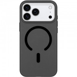 Чохол PC Matte Color with Magnetic Fit для Apple iPhone 16 (6.1")  Black - 00000088244_1