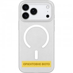 Чохол PC Matte Color with Magnetic Fit для Apple iPhone 16 Pro (6.3")  White - 00000088245_2