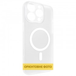 Чохол PC Slim Matte with Magnetic Fit (camera button) для Apple iPhone 16 (6.1")  White - 00000087016_1