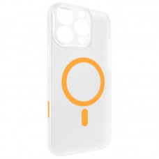 Чохол PC Slim Matte with Magnetic Fit (camera button) для Apple iPhone 16 Pro Max (6.9")  Orange - 00000087018_1
