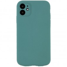 Чохол Silicone Case Full Camera Protective (AA) NO LOGO для Apple iPhone 12 (6.1")  Зелений / Pine green - 00000070224_20