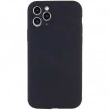 Чохол Silicone Case Full Camera Protective (AA) NO LOGO для Apple iPhone 12 Pro (6.1")  Чорний / Black - 00000070225_32