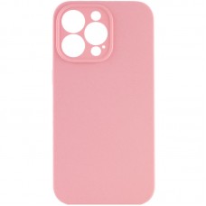 Чохол Silicone Case Full Camera Protective (AA) NO LOGO для Apple iPhone 13 Pro (6.1")  Рожевий / Light pink - 00000070228_19