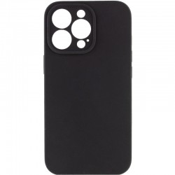 Чохол Silicone Case Full Camera Protective (AA) NO LOGO для Apple iPhone 13 Pro (6.1")  Чорний / Black - 00000070228_32