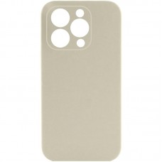 Чохол Silicone Case Full Camera Protective (AA) NO LOGO для Apple iPhone 13 Pro Max (6.7")  Бежевий / Antique White - 00000070229_43