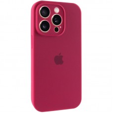 Чохол Silicone Case Full Camera Protective (AA) для Apple iPhone 13 Pro Max (6.7")  Червоний / Rose Red - 00000050658_28