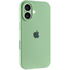 Чохол Silicone Case Full Camera Protective (AA) для Apple iPhone 16 (6.1")  Зелений / Pistachio - 00000074280_23