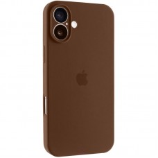 Чохол Silicone Case Full Camera Protective (AA) для Apple iPhone 16 (6.1")  Коричневий / Brown - 00000074280_38