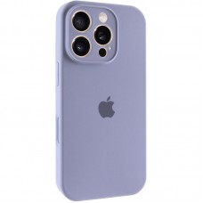 Чохол Silicone Case Full Camera Protective (AA) для Apple iPhone 16 Pro Max (6.9")  Сірий / Lavender Gray - 00000074283_22