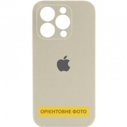Чохол Silicone Case Full Camera Protective (AA) для Apple iPhone 17 Pro Max (6.9")  Бежевий / Antique White - 00000082644_1
