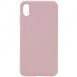 Чохол Silicone Case Full Protective (AA) NO LOGO для Apple iPhone XS Max (6.5")  Рожевий / Pink Sand - 00000072443_28