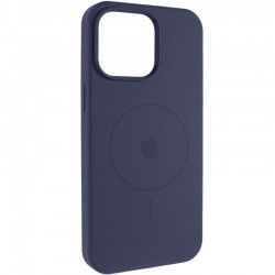 Чохол Silicone Case Full Protective (AA) V2 with MagSafe для Apple iPhone 15 (6.1")  Темно-синій / Midnight blue - 00000080659_13