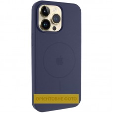 Чохол Silicone Case Full Protective (AA) V2 with MagSafe для Apple iPhone 16 (6.1")  Темно-синій / Midnight blue - 00000080662_13
