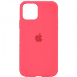 Чохол Silicone Case Full Protective (AA) для Apple iPhone 11 (6.1")  Кавуновий / Watermelon red - 00000033130_43