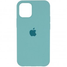 Чохол Silicone Case Full Protective (AA) для Apple iPhone 12 Pro Max (6.7")  Бірюзовий / Marine Green - 00000038663_6