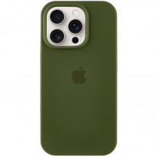 Чохол Silicone Case Full Protective (AA) для Apple iPhone 15 Pro Max (6.7")  Зелений / Dark Olive - 00000065420_37