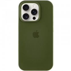 Чохол Silicone Case Full Protective (AA) для Apple iPhone 15 Pro Max (6.7")  Зелений / Dark Olive - 00000065420_37