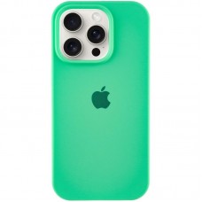 Чохол Silicone Case Full Protective (AA) для Apple iPhone 15 Pro Max (6.7")  Зелений / Spearmint - 00000065420_46