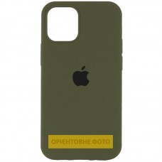 Чохол Silicone Case Full Protective (AA) для Apple iPhone 16 (6.1")  Зелений / Dark Olive - 00000072975_37