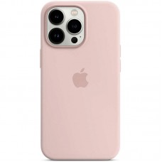 Чохол Silicone Case Full Protective (AA) для Apple iPhone 16 Plus (6.7")  Рожевий / Chalk Pink - 00000072976_74