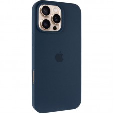 Чохол Silicone Case Full Protective (AA) для Apple iPhone 16 Pro (6.3")  Синій / Deep navy - 00000072977_92
