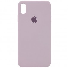 Чохол Silicone Case Full Protective (AA) для Apple iPhone XR (6.1")  Сірий / Lavender - 00000034365_24