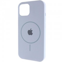 Чохол Silicone Case Full Protective (AA) with MagSafe для Apple iPhone 11 (6.1")  Блакитний / Lilac Blue - 00000076423_2
