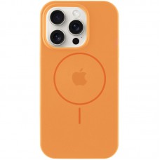Чохол Silicone Case Full Protective (AA) with MagSafe для Apple iPhone 14 Pro Max (6.7")  Помаранчевий / Papaya - 00000076433_16
