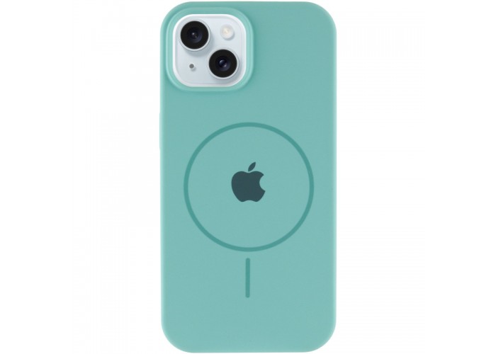Чохол Silicone Case Full Protective (AA) with MagSafe для Apple iPhone 15 (6.1