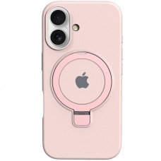Чохол Silicone Case Full Protective with Ring для Apple iPhone 16 (6.1")  Pink - 00000078470_4