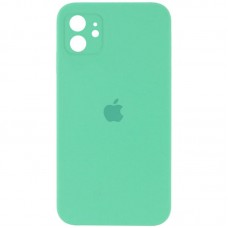 Чохол Silicone Case Square Full Camera Protective (AA) для Apple iPhone 11 (6.1")  Зелений / Spearmint - 00000040234_11