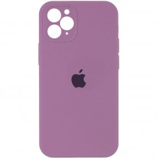 Чохол Silicone Case Square Full Camera Protective (AA) для Apple iPhone 11 Pro (5.8")  Ліловий / Lilac Pride - 00000040235_41