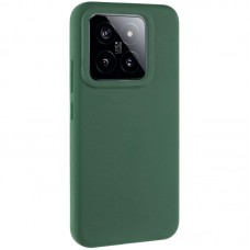 Чохол Silicone Cover Lakshmi (AAA) для Xiaomi 14  Зелений / Cyprus Green - 00000069767_4