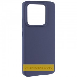 Чохол Silicone Cover Lakshmi (AAA) для Xiaomi 17 Pro  Темно-синій / Midnight blue - 00000084328_5