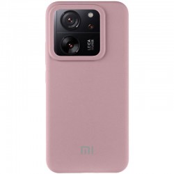 Чохол Silicone Cover Lakshmi (AAA) with Logo для Xiaomi 13T / 13T Pro  Рожевий / Pink Sand - 00000085356_8