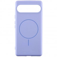 Чохол Silicone Cover Lakshmi (AA) with MagFit для Google Pixel 9 / 9 Pro  Бузковий / Dasheen - 00000079018_6