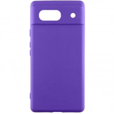 Чохол Silicone Cover Lakshmi Full Camera (AAA) для Google Pixel 7a  Фіолетовий / Amethyst - 00000066980_13