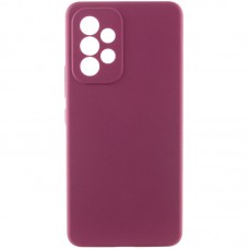 Чохол Silicone Cover Lakshmi Full Camera (AAA) для Samsung Galaxy A52 4G / A52 5G / A52s  Бордовий / Plum - 00000064735_1
